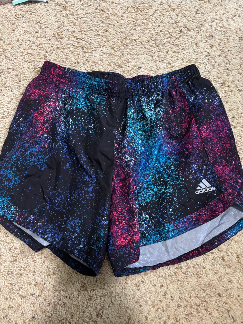 Adidas Girls Galaxy Running Shorts
